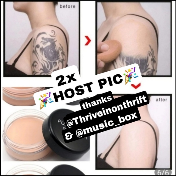 2x 🎉HP🎉4 colors.Tattoo,freckle,scar, blemish,dark spot TOTAL concealer. - Picture 2 of 10